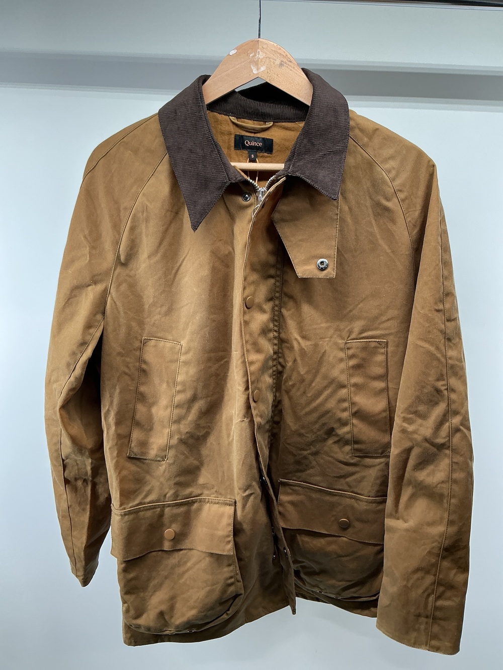 Organic Waxed Cotton Barn Jacket